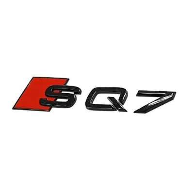 Imagen de Audi 4M0071804 Emblema adhesivo con texto SQ7, color negro