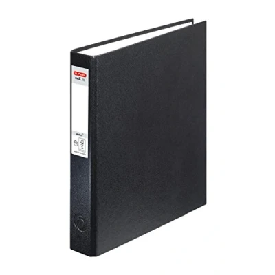 Imagen de Herlitz 05365135 Carpeta de cartón (Negro, Polipropileno (PP), A5)