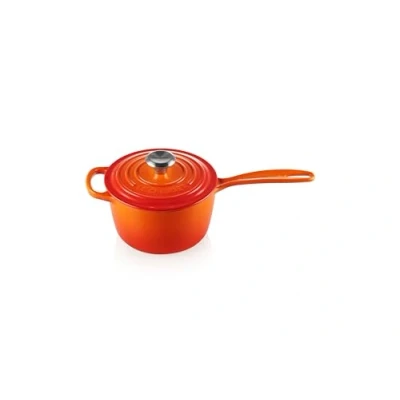 Imagen de Le Creuset Cazo de hierro fundido, Redondo, diámetro16 cm, 1.2 L, Volcanico, 21181160902430