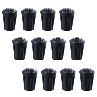 Imagen de Nanxin Trekking Pole Tip Protector, 12PCS Protectores De Puntas Bastones Goma para Senderismo