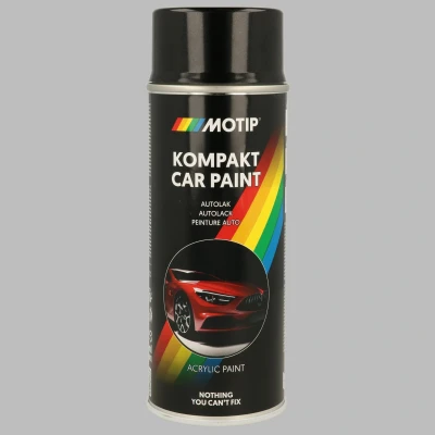 Imagen de MOTIP 51010 Laca combinación vehículo 400ml aerosol negro Kompakt white glossy 400 ml