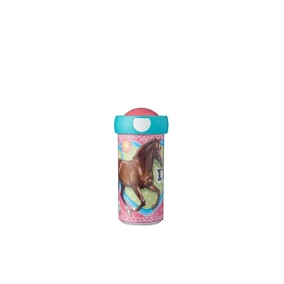 Imagen de Mepal Vaso Escolar Campus de Bebida Taza a Prueba Fugas para Niños Reutilizable Sin BPA y apto Lavavajillas 300 ml My Horse