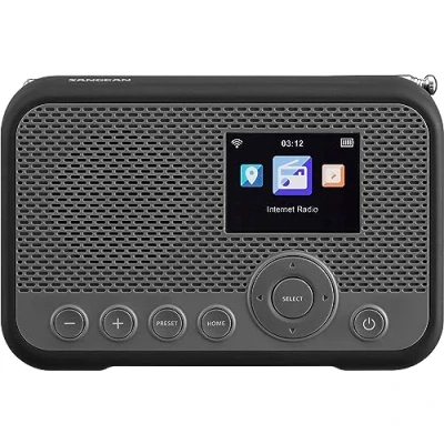 Imagen de Sangean WFR 39 Radio por Internet con Dab+, FM, WiFi Gris Negro