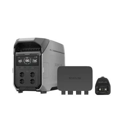 Imagen de Cargador Mediante alternado EcoFlow de 800W, CC rápido Tipo 3 en 1 para estación energía portáti (Cargador alternado+DeltaPro 3)