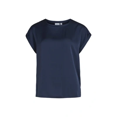 Imagen de VILA Viellette Blusa, Mujer, Talla: 34, Navy blazer