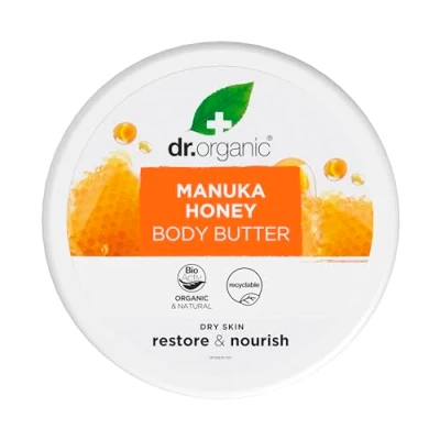 Imagen de Dr. Organic Manuka Honey Body Butter. Cuidado Corporal De Lujo Con Miel Bio 200 ml