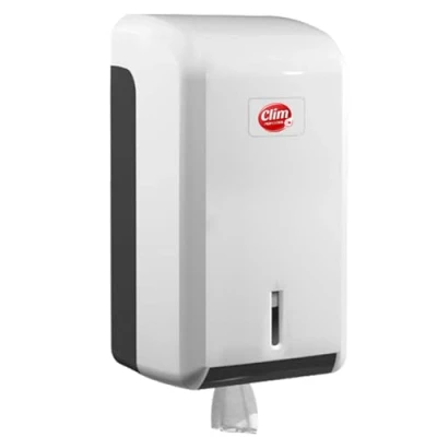 Imagen de Clim Profesional Dispensador para Bobinas Mini Papel Secamanos Mecha. Dispensa Comodamente Rollos de