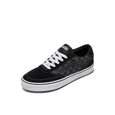 Imagen de Vans Brooklyn LS, Zapatillas Hombre, Tablero de Ajedrez Negro Asfalto, 42.5 EU