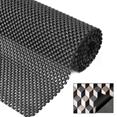 Imagen de Rollo de estera antideslizante multiusos 150 cm x 30 Alfombrilla antideslizante, ideal para suelos duros, alfombra alfombras,