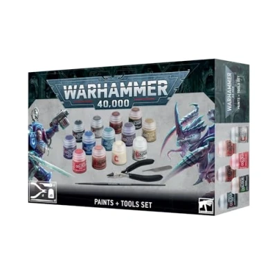 Imagen de Warhammer 40,000 Paints + Tools Set Games Workshop