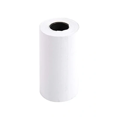 Imagen de Exacompta 43642E Caja de 20 bobinas para tarjeta bancaria (57 x 30 mm, papel térmico 55 g/m2, sin Phenol, color blanco