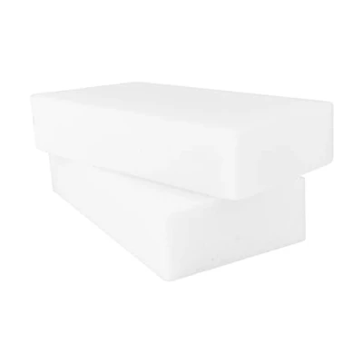 Imagen de D.RECT 2 Unidades XXL para borrar la Suciedad, Esponja de melanina, mágica, mágica Cocina y hogar, tamaño: 11,8 x 6 cm, Color Blanco