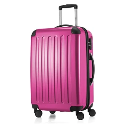 Imagen de HAUPTSTADTKOFFER Alex R2 Equipaje de viaje, Maleta rígida, Trolley expandible, 4 ruedas dobles, 65 cm, 74 litros, Magenta