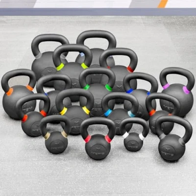 Imagen de METIS Pesas Rusas Kettlebells de Hierro Nivel Pro [4kg 40kg] Profesionales Duraderas Musculación en Casa o el Gimnasio Entrenamiento Funcional Material Fitness (12 kg)