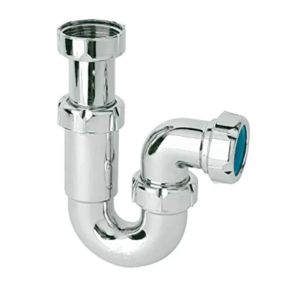Imagen de Jimten s 181 Sifon curvo extensible horizontal s181 1.1/2&quot; oro
