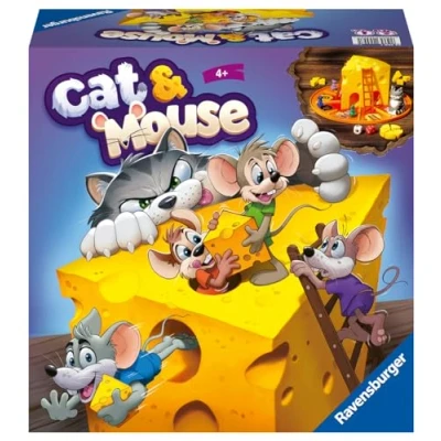 Imagen de Ravensburger Cat and Mouse, Juegos De Mesa niños 4 años, Juguetes Niños, para Regalos Versión Español