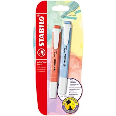 Imagen de Marcador STABILO swing cool pastel Pack con 2 colores