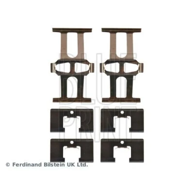 Imagen de BLUE PRINT ADBP480011 Kit de accesorios, pastillas frenos Eje trasero