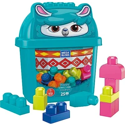Imagen de Mattel Mega Blok Lama Box Set, HDK82 Multicolor