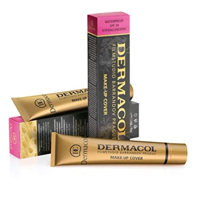 Imagen de Dermacol Makeup Cover Total Maquillaje Corrector Resistente al Agua SPF 30, 30 g, color 225