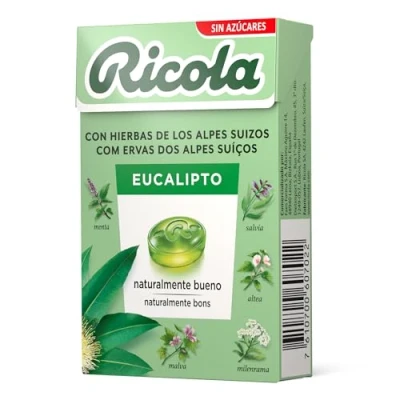 Imagen de Ricola Caramelos Sin Azucar Eucaliptus 50 G