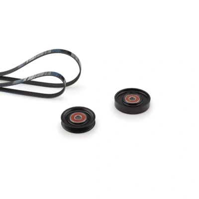 Imagen de GATES K014PK1063 Juego de correas trapeciales poli V Micro Stretch Fit NISSAN: MICRA 3, Note I