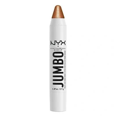 Imagen de NYX Professional Makeup Jumbo Lápiz de ojos iluminador, Eyeliner y Sombra ojos, Textura cremosa, Highlighter Stick, Tono: Apple Pie
