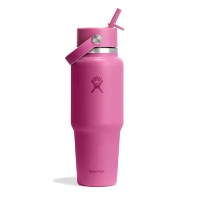 Imagen de Hydro Flask 32oz / 946ml Wide Mouth Travel bottle + Flex Straw Cap Water