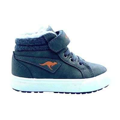 Imagen de KangaROOS Kavu Iii, Zapatillas Unisex niños, Steel Grey Flame, 27 EU