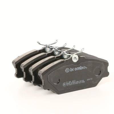 Imagen de BREMBO P 68 027 Juego de pastillas freno excl. contacto avisador desgaste con tornillos pinza accesorios RENAULT: Scénic 1 norauto,