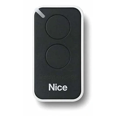 Imagen de Nice Era Inti Mando a Distancia para Puerta Original (2 Teclas, 433,92 MHz, código Aleatorio reemplazar los mandos Very VR One, ON1, ON2, Flor, FLO2R S y FLO1R