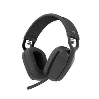 Imagen de Auriculares inalámbricos Logitech Zone Vibe 100, Bluetooth, Micrófono con supresión de ruido, 18hs autonomía, PC/Mac, Altavoces 40 mm, Negro