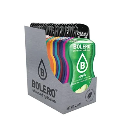 Imagen de Paquete de presentación Bolero Drinks STICKS MIX 48x3g Polvo bebida refrescante sin azúcar endulzado con stevia Vitamina C Apto para diabéticos Saludable la familia y amigos