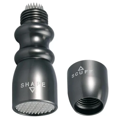 Imagen de Bohaner Herramienta de taco billar 3 en 1 punta para billar, accesorios moldeador, aireador, (gris)