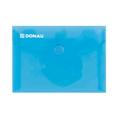 Imagen de Danubio 8550001pl de 10 Para Documentos/ Carpeta (con botón presión, PP, A7, 180μm, Azul