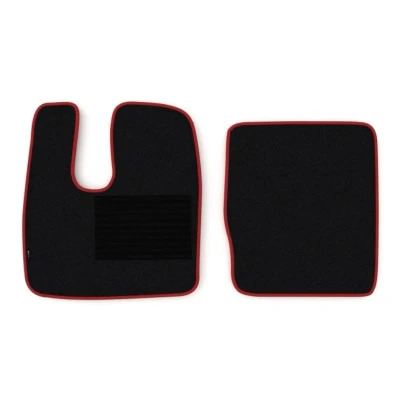 Imagen de F CORE VELOUR MT04 RED Juego de alfombrillas suelo textil delante 2 Rojo Adaptado