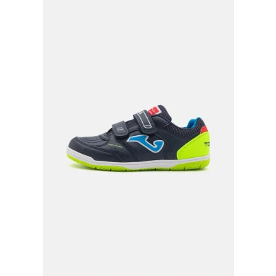 Imagen de Joma Top Flex Jr 2533 IN TPJS2533INV Zapatillas de interior para niño, color azul marino/amarillo/blanco, oscuro, 32.5 EU