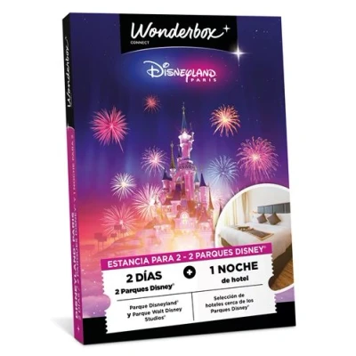 Imagen de WONDERBOX connect Caja Regalo Disneyland Paris Estancia 2 Dias, 1 Noche entradas para días en los Parques Disney con de Hotel Cerca