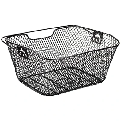 Imagen de Fischer 61063 Cesta para Bicicleta Negro, Profex Fahrradkorb engmaschig hinten