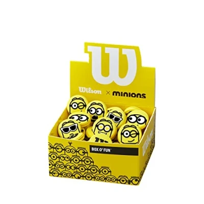 Imagen de Wilson Amortiguador de vibraciones tenis Minions 2.0, Goma