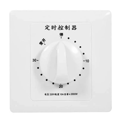 Imagen de Temporizador, Interruptor de Temporizador AC 220V 30 Minutos/60 Minutos/120 Minutos (30 Min)