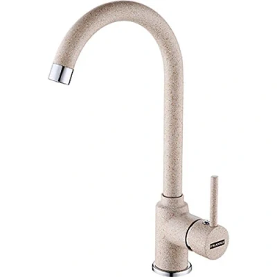 Imagen de Franke alta presión grifo para cocina con caño fijo de cromo Pola, 1 pieza, Beige, 115.0298.095