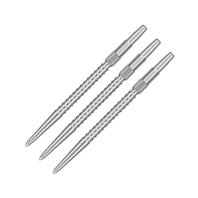 Imagen de Target Darts Puntas para Dardos Swiss Point, Chrono (Juego de 3 Puntas) 40MM Plata Cambio, Storm, Accesorios Profesionales