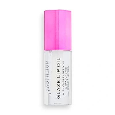Imagen de Makeup Revolution, Aceite Labial Glaze, Nutritivo, Lust Clear, 4.6ml