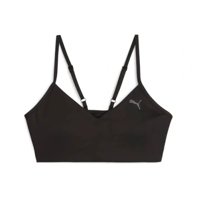 Imagen de Puma MOVE Yogini Sujetadores deportivos con sujeción ligera, Mujer, Talla: Large, Black