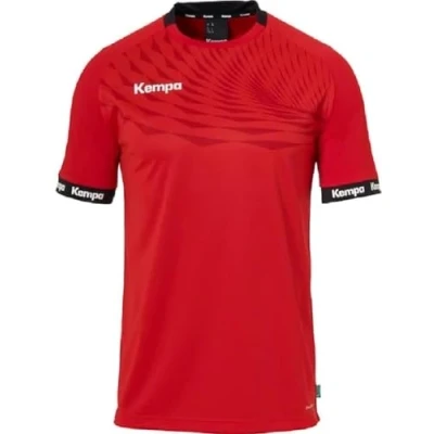 Imagen de Kempa Wave 26 Shirt para Hombres y niños Camiseta Manga Corta Deportiva Ropa Funcional Balonmano Gimnasio Jogging Running Jersey elástica Transpirable