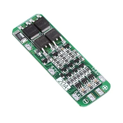 Imagen de 3Series 20A 12,6V BMS Junta de Proteccin PCB Bateras Tarjeta con Funcin Recuperacin Automtica para 18650 Li Ion Batera Litio