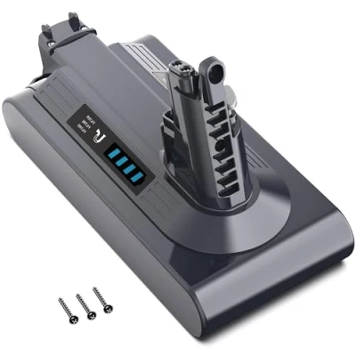 Imagen de Morpilot Batería de 6500 mAh para Aspiradora Escoba Inalámbrica Dyson V10 SV12 Series, Cyclone Absolute Animal Pro Motorhead Fluffy Extra, Repuesto 969352 02