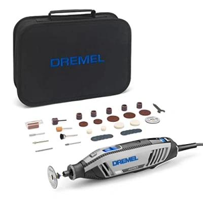 Imagen de Dremel Herramienta rotativa de 175 W, kit multiherramienta con 35 accesorios, motor W retroalimentación electrónica, velocidad variable 5000 a 35000 rpm, Multicolor