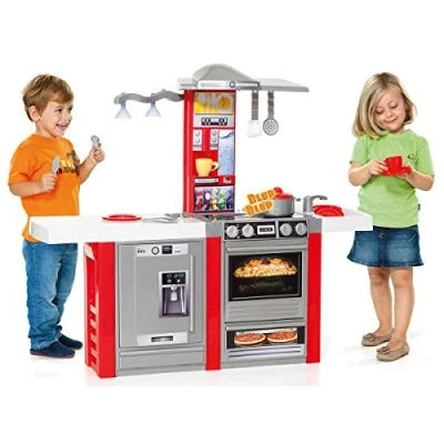 Imagen de MOLTO Cocinita de Juguete para Niña y Niño con Electrodomésticos Juguetes Educativos Niños A Partir 3 Años